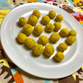 手づかみ*かぼちゃブロッコリーボール