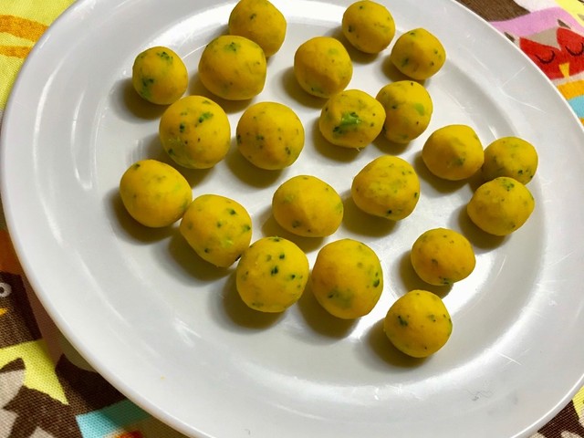 手づかみ かぼちゃブロッコリーボール レシピ 作り方 By にゃんこ丸 クックパッド 簡単おいしいみんなのレシピが360万品