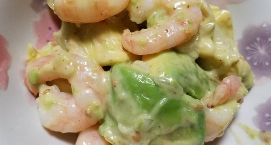 エビとアボカドのタコサラダ レシピ・作り方
