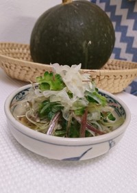 ゴーヤみょうがたまねぎのさっぱり副菜