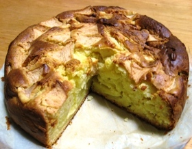 超簡単!りんごチーズケーキ♪