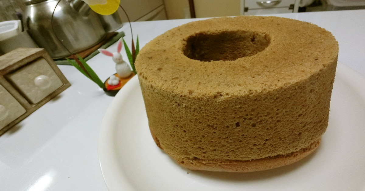 簡単コーヒーのシフォンケーキ by クックM5RBQV☆ 【クックパッド】 簡単おいしいみんなのレシピが357万品
