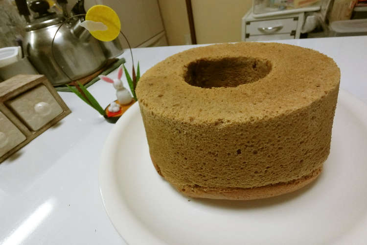 簡単コーヒーのシフォンケーキ レシピ 作り方 By クックm5rbqv クックパッド