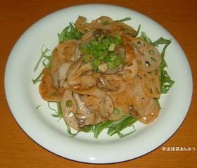 れんこんのコチュマヨ炒め