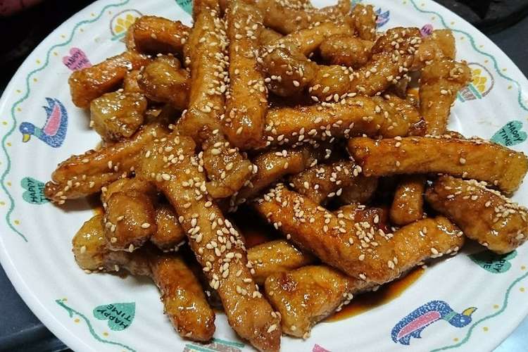 学校給食 風 豚肉のかりん揚げ レシピ 作り方 By ひろちゃん ママ クックパッド 簡単おいしいみんなのレシピが358万品