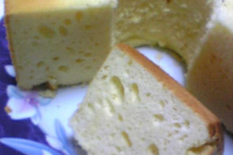 クリームチーズシフォンケーキ レシピ 作り方 By Hiｒｏーchan クックパッド 簡単おいしいみんなのレシピが349万品