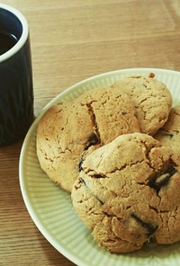 糖質オフ☆大豆粉チョコクッキー