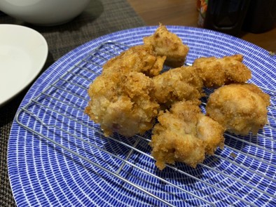 【簡単】塩麹で旨味引き立つ鶏肉のフライの写真