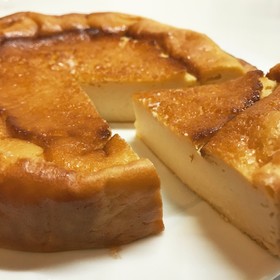 豆腐とヨーグルトとHMでチーズケーキ風