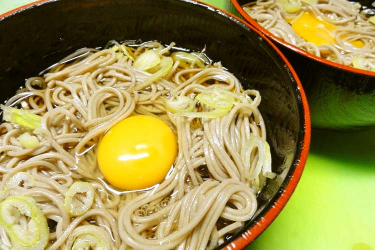 月見そば レシピ 作り方 By Yamabuki1 クックパッド 簡単おいしいみんなのレシピが353万品
