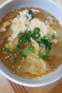 玉ねぎ＆卵だけ❀簡単❀中華スープ