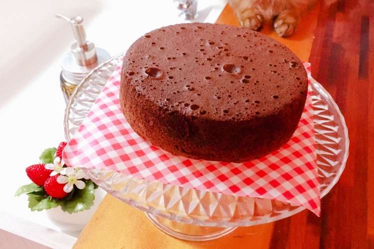 Amway ココアスポンジケーキ レシピ 作り方 By えままま料理2lev クックパッド