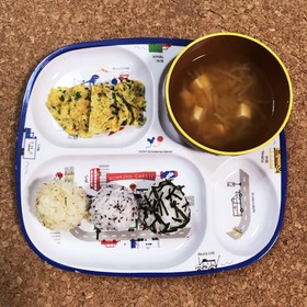幼児の朝ごはん #1