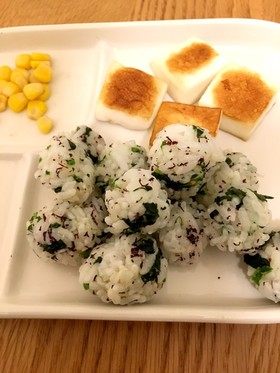 幼児食(1歳〜)頭が良くなるおにぎり
