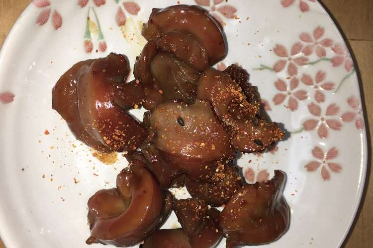 酒の肴にピッタリ 砂肝の七味甘辛炒め レシピ 作り方 By クックl29dwv クックパッド