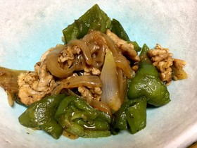 ピーマンの豚こま炒め〜青椒肉絲風〜