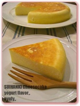 炊飯器 de チーズケーキ:+.
