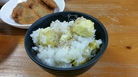 炊飯器で簡単!!餅米入りモチモチ栗ご飯