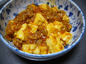 すぐにできまっせ♡麻婆豆腐