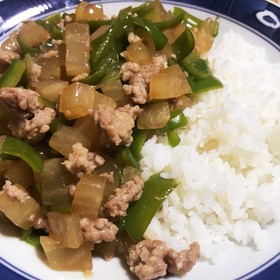 チンジャオロース風どんぶり〜大根入り〜