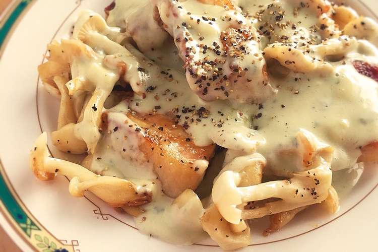 豚肉と茸のソテー ブルーチーズソース レシピ 作り方 By なむい クックパッド 簡単おいしいみんなのレシピが352万品