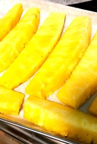 パイナップル切り方☆冷凍パインスティック