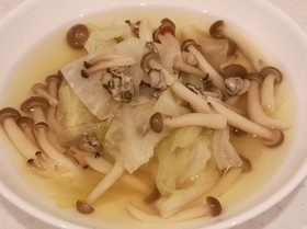 身体ポカポカ!しじみの野菜スープ