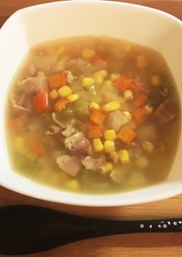 母レシピ：野菜スープ