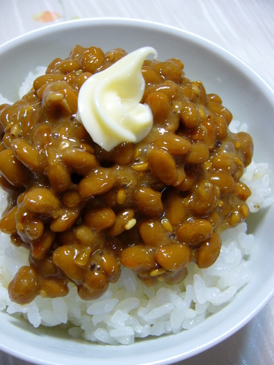焼き肉風味の納豆：レオン亭の写真