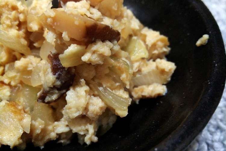 豆腐そぼろ おにぎりの具 ご飯の友に レシピ 作り方 By らびゅっと クックパッド