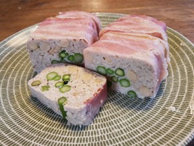 簡単!低GI!鶏とアスパラのテリーヌ