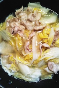 豚バラと白菜の中華煮物