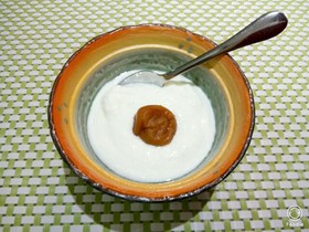 梅干しヨーグルト