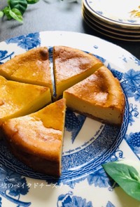 林檎のベイクドチーズケーキ