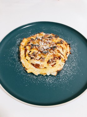 食パンでアップルパイ作ったよ