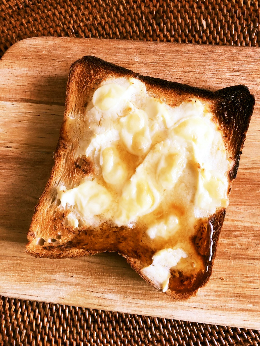 メープルクリームチーズトーストの画像