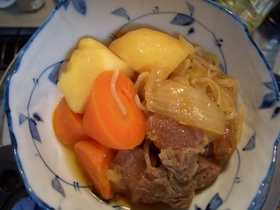 牛スジ☆肉じゃが風 ご飯が進みマス♪