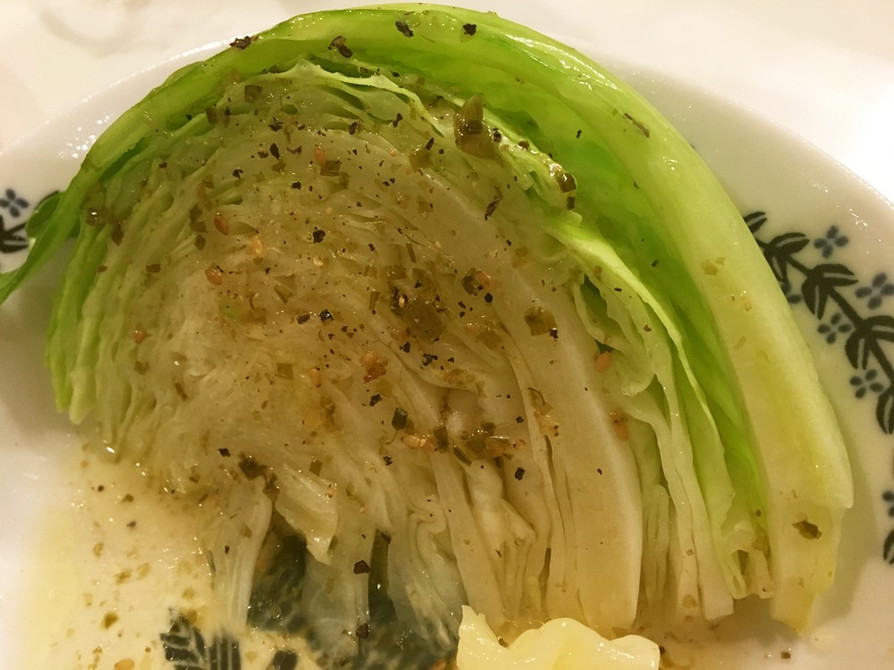 レンチン簡単‼うまうまキャベツの温サラダの画像