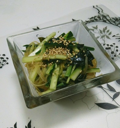 簡単小鉢♪絶品！中華風春雨サラダの写真