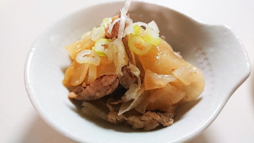 豚肉と大根の炒め煮～韓国風～の画像