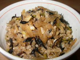 ひじき大根ご飯