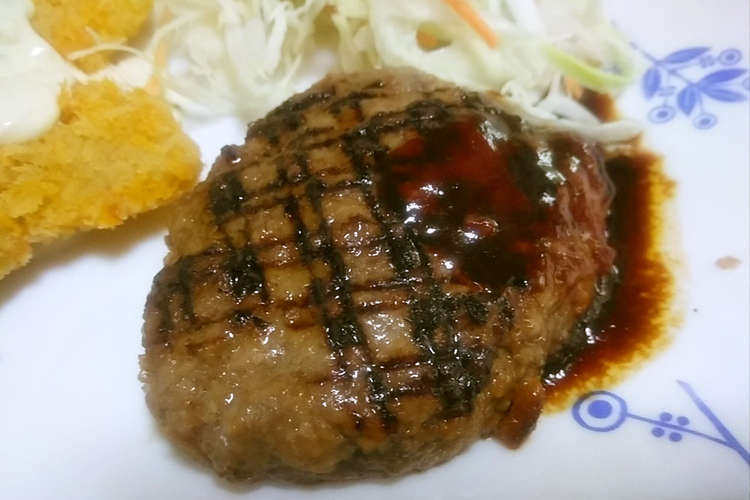 ビッグボーイ風の焼き目つき 俵ハンバーグ レシピ 作り方 By た ちん クックパッド 簡単おいしいみんなのレシピが365万品