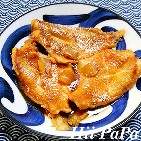 フライパンで簡単!解凍赤魚の煮付け