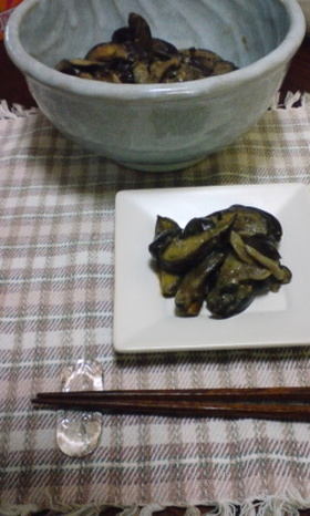 なすの味噌いため