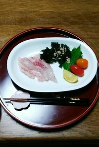 宇和島の鯛めし風✨真鯛✨の卵かけご飯！
