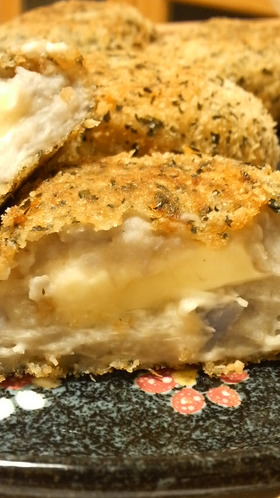 丸ごとチーズ入り☆里芋のクリームコロッケ