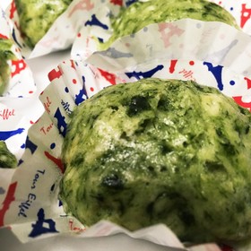 離乳食完了期☆簡単ほうれん草の蒸しパン