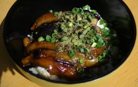 茄子で蒲焼!肉も魚も無いので絶滅の心配無