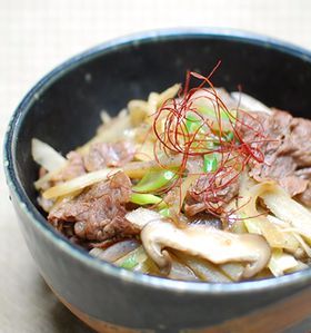 節約deたっぷり牛丼