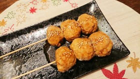 生姜風味のみたらし鶏だんご